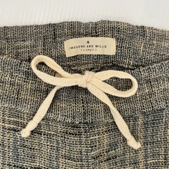 Imogene Willie Tweed Pants Women's XS Cotton Coastal Cowgirl Festival Resort - Picture 3 of 16